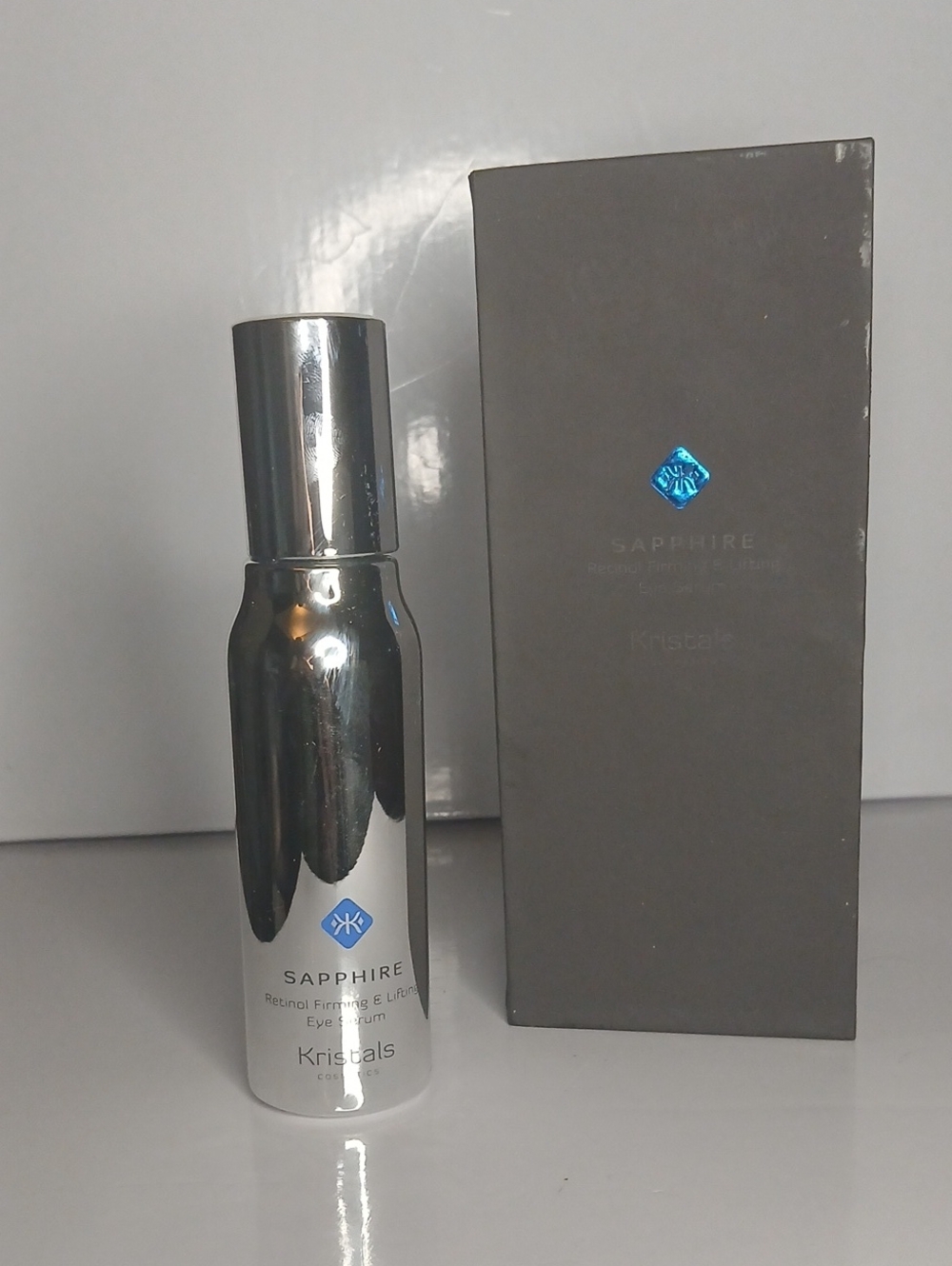 NIB 50 ML SAPPHIRE Gemstone Retinol Firming & Lifting Eye Serum